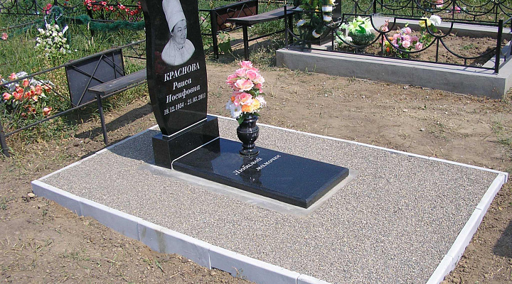 Образцы и фото памятников и надгробий